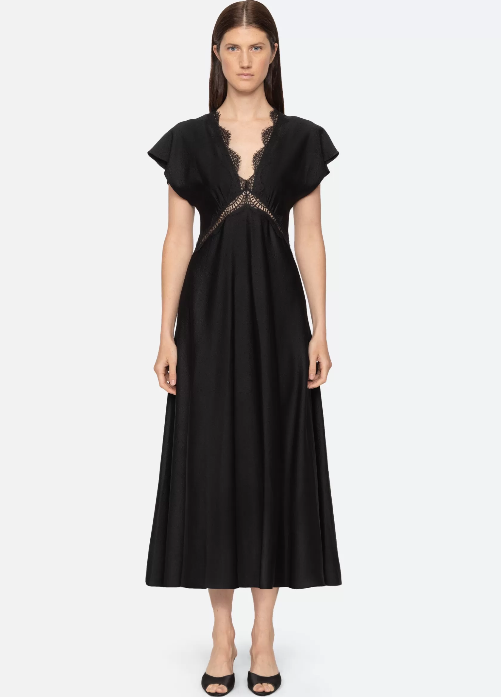 Noa V-Neck Dress-Sea New York Store